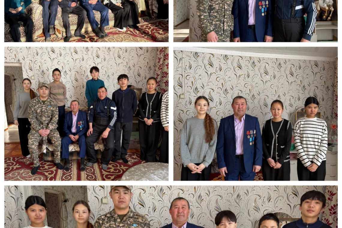 Ауған соғысының ардагері Акентаев Әшім Советұлы ағаймен кездесу 